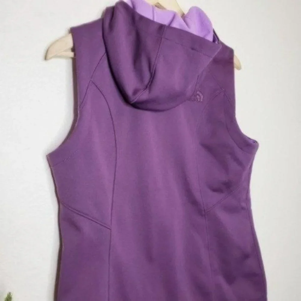 The North Face Purple Canyonwall Hoodie Vest Women's Size Medium - Picture 6 of 7